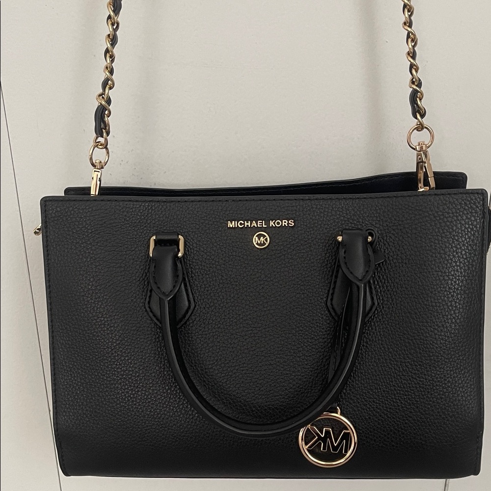 Michael Kors Leather with Shoulder Bag with 3 Straps and Wallet